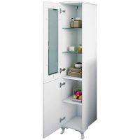 Шкаф пенал Sanflor Глория 32 L С000005722 Белый — фото 2, Мебель для ванной