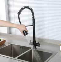 Смеситель для кухни Gappo G4398-66 Черный матовый — фото 12, Смесители для кухни