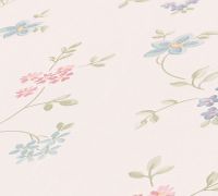 Обои AS Creation Maison Charme 39071-2 Винил на флизелине (0,53*10,05) Розовый/Зеленый/Голубой, Цветы — фото 3, Обои для стен