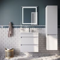 Тумба с раковиной Iddis Zodiac 60 ZOD6CB0i95K подвесная Белая — фото 6, Тумбы с раковиной