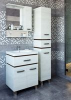 Тумба под раковину Sanflor Техас 60 Н0000001077 Северное дерево светлое — фото 3, Тумбы под раковину