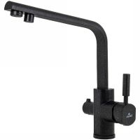 Смеситель для кухни Kaiser Decor 40144-2 Черный мрамор — фото 1, Смесители