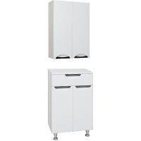 Тумба Runo Барселона 50 УТ000002342 Белая — фото 3, Комоды и тумбы для ванной комнаты