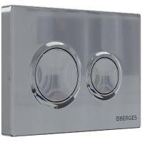 Комплект унитаза с инсталляцией Berges Novum 043302 с сиденьем Микролифт и клавишей смыва Хром глянец — фото 8, Унитазы