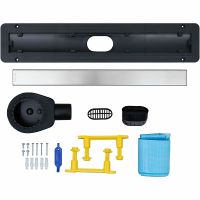 Товар: Душевой лоток Allen Brau Infinity 65 9.50004.SS с решеткой Нержавеющая сталь / под плитку - фото 7 Душевой лоток Allen Brau Infinity 65 9.50004.SS с решеткой Нержавеющая сталь / под плитку — фото 7, Душевые лотки