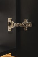 Зеркальный шкаф Silver Mirrors Киото-3 60 LED-00002824 с подсветкой Черный — фото 12, Зеркальные шкафы в ванную