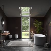 Биде Kerasan Nolita 532501 подвесное Белое — фото 6, Биде