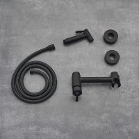 Гигиенический душ со смесителем Ростовская Мануфактура Сантехники SUS129BL-5-2 Черный матовый — фото 5, Душевое оборудование. Душевая программа