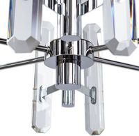 Люстра Divinare Tenerife 7136/02 LM-6 Прозрачная Хром — фото 3, Люстры