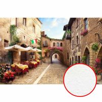 Фреска Ortograf Городской пейзаж 6536 Фактура бархат FX Флизелин (4,2*2,7) Коричневый, Город — фото 1, Фрески