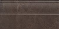 Керамический плинтус Kerama Marazzi Версаль коричневый обрезной FMA017R 15х30 см — фото 1, Керамическая плитка