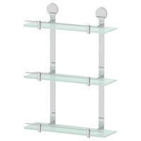 Стеклянная полка Artwelle Harmonie HAR 038 Хром — фото 1, Полки для ванной и душа