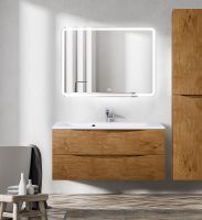 Зеркало BelBagno Marino 110 с подсветкой с подогревом с сенсорным выключателем арт-SPC-MAR-1100-800-LED-TCH-WARM — фото 2, Зеркала в ванную комнату