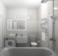 Керамическая плитка Kerama Marazzi Город на воде серый светлый 12106R настенная 25х75 см — фото 2, Керамическая плитка