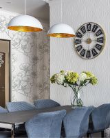 Обои Solo Anemone 168545-11 Винил на флизелине (1,06*10,05) Белый/Серый, Геометрия/Ромб — фото 3, Обои для стен