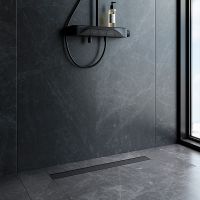 Душевой лоток AM.PM PrimeFlow 70 W02SC-U11-070-04BM с Черной матовой решеткой / под плитку Tile — фото 16, Душевые лотки