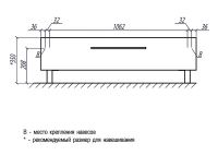 Тумба Aquaton Мадрид 120 М 1A168803MA010 Белая — фото 5, Мебель для ванной