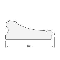 Зеркало Evoform Exclusive 110х80 BY 3476 с фацетом в багетной раме - Барокко серебро 106 мм — фото 6, Мебель для ванной