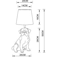 Настольная лампа Artelamp Bobby Белая арт-A1512LT-1WH — фото 5, Настольные лампы