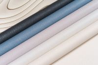 Обои Артекс Selena 10820-05 Винил на флизелине (1,06*10,05) Серый/Черный, Однотонный — фото 8, Обои для стен