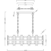 Товар: Подвесной светильник Maytoni Modern Cerezo MOD201PL-08N Прозрачный Хром - фото 7 Подвесной светильник Maytoni Modern Cerezo MOD201PL-08N Прозрачный Хром — фото 7, Подвесные светильники