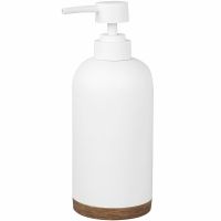 Дозатор для жидкого мыла WasserKRAFT Mindel K-8899 Белый — фото 1, Дозаторы