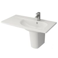 Раковина Bocchi Taormina Arch 1020 Белая глянцевая — фото 1, Раковины