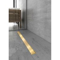 Товар: Душевой лоток Berges B1 Keramik 700 092018 с решеткой Золото глянец - фото 3 Душевой лоток Berges B1 Keramik 700 092018 с решеткой Золото глянец — фото 3, Душевые лотки