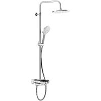 Душевая система Damixa Jupiter 977760000 с термостатом Хром — фото 1, Душевое оборудование. Душевая программа