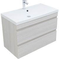 Товар: Тумба под раковину Aquanet Нота New 100 334206 подвесная Дуб холден - фото 2 Тумба под раковину Aquanet Нота New 100 334206 подвесная Дуб холден — фото 2, Тумбы под раковину