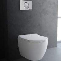 Унитаз Berges Okus 082127 подвесной с сиденьем Микролифт — фото 5, Подвесные унитазы