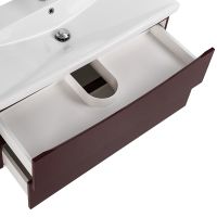 Тумба под раковину BelBagno Marino-Cer 80 MARINO-CER-800-2C-SO-BRDL-P подвесная Bordo Lucido — фото 8, Тумбы под раковину