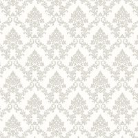 Обои Prima Italiana Arte Bella 80303 Винил на флизелине (1,06*10) Белый/Бежевый, Дамаск — фото 1, Обои для стен