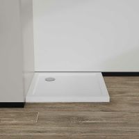 Акриловый поддон для душа Vincea 80х80 VST-5AS-8080 Белый — фото 3, Акриловые душевые поддоны