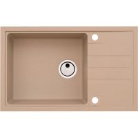 Кухонная мойка Alveus Granital Intermezzo 130 Beige G55 780x480x200 1117048 Бежевая — фото 1, Кухонные мойки