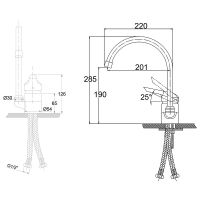Товар: Смеситель для кухни Kaiser Athlete 19044-1Br Бронза - фото 2 Смеситель для кухни Kaiser Athlete 19044-1Br Бронза — фото 2, Смесители