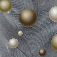 Обои Артекс New Look 4 10497-05 Винил на флизелине (1,06*10,05) Серый/Золото, Геометрия — фото 1, Обои для стен