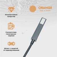 Товар: Смеситель для ванны Orange Lutz M04-336b Черный матовый - фото 9 Смеситель для ванны Orange Lutz M04-336b Черный матовый — фото 9, Смесители
