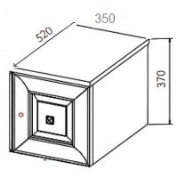 Товар: Подвесной шкаф Astra Form Шарм 35 03350003 распашной Белый матовый - фото 9 Подвесной шкаф Astra Form Шарм 35 03350003 распашной Белый матовый — фото 9, Мебель для ванной