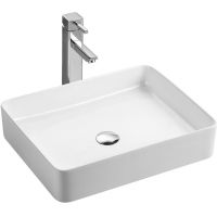 Раковина-чаша WeltWasser Elbach 2178 51 10000003842 Белый глянец — фото 1, Раковины накладные