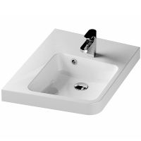 Раковина Ravak Be Happy II 50 L XJAL1100001 Белая — фото 1, Раковины подвесные