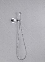 Гигиенический душ со смесителем Abber Emotion AF8825 Хром — фото 3, Гигиенические души