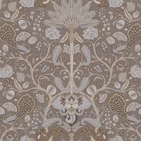 Обои LOYMINA British Style Garden Винил на флизелине (1*10,05) Коричневый, Птицы/Животные/Листья арт-BRIT10 004 — фото 1, Обои для стен