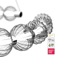 Подвесной светильник Maytoni Modern Amulet MOD555PL-L26CH4K Прозрачный Хром — фото 5, Подвесные светильники