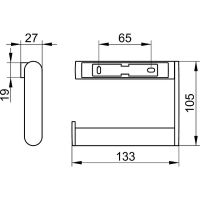 Товар: Держатель туалетной бумаги Keuco Plan 14962 370000 Черный матовый - фото 4 Держатель туалетной бумаги Keuco Plan 14962 370000 Черный матовый — фото 4, Держатели туалетной бумаги