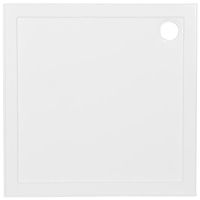 Душевой поддон из искусственного камня Aquanet Gamma 90x90 Beta Cube Белый — фото 1, Душевые поддоны из искусственного камня