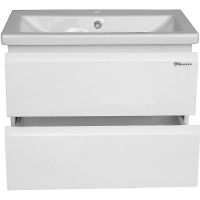 Тумба под раковину Bellezza Асти 60 4636309180011 подвесная Белая — фото 2, Тумбы под раковину