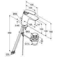 Товар: Смеситель для раковины Kludi Balance 520230575 Хром - фото 7 Смеситель для раковины Kludi Balance 520230575 Хром — фото 7, Смесители