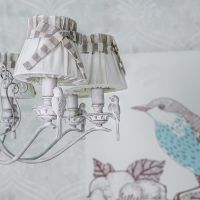 Товар: Люстра Maytoni Elegant Bird ARM013-06-W Льняная Белый антик - фото 2 Люстра Maytoni Elegant Bird ARM013-06-W Льняная Белый антик — фото 2, Люстры