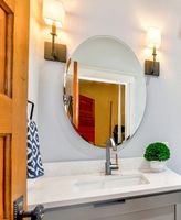 Смеситель для раковины GPD Gildo MTL165-K-R Хром Розовое золото — фото 9, Смесители